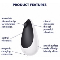 Клиторальный вибростимулятор Satisfyer Spot On 3 черный
