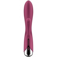 Вибратор для точки G с клиторальным стимулятором и ротацией Satisfyer Spinning Rabbit 1 Red