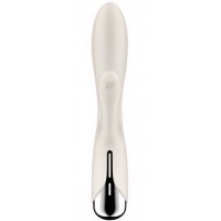 Вибратор для точки G с клиторальным стимулятором и ротацией Satisfyer Spinning Rabbit 1 Beige