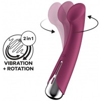 Вибратор для точки G с ротацией Satisfyer Spinning G-Spot 1 Red Вибратор для точки G с ротацией Satisfyer Spinning G-Spot 1 Red
