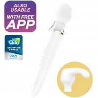 Перезаряжаемый смарт-массажер с насадкой для точки G Satisfyer Double Wand-er