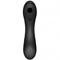 Вакуумный вибростимулятор для клитора и точки G Satisfyer Curvy Trinity 4 черный