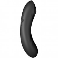 Вакуумный вибростимулятор для клитора и точки G Satisfyer Curvy Trinity 4 черный