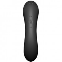 Вакуумный вибростимулятор для клитора и точки G Satisfyer Curvy Trinity 4 черный
