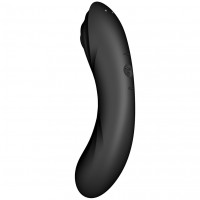 Вакуумный вибростимулятор для клитора и точки G Satisfyer Curvy Trinity 4 черный