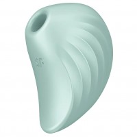 Вакуумно-волновой стимулятор с вибрацией Satisfyer Pearl Diver зеленый