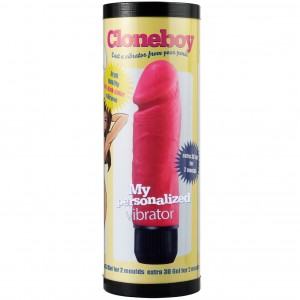 Набор для изготовления слепка пениса с вибрацией Vibrator Cloneboy розовый