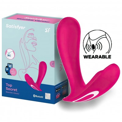 Вагинальный смарт-стимулятор для ношения Satisfyer Top Secret розовый
