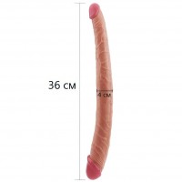 Двойной фаллоимитатор-реалистик Double Penetration Double Dildo 36 см