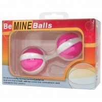 Анально-вагинальные шарики Be Mine Balls розовые