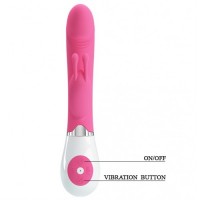 Вибратор с клиторальным отростком Pretty Love Gene Вибратор с клиторальным отростком Pretty Love Gene
