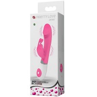 Вибратор с клиторальным отростком Pretty Love Gene