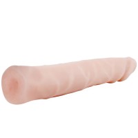 Фаллоимитатор с хребтом из киберкожи 24 см Фаллоимитатор с хребтом из киберкожи 24 см