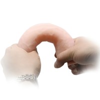 Фаллоимитатор с хребтом из киберкожи 24 см Фаллоимитатор с хребтом из киберкожи 24 см