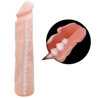 Фаллоимитатор с хребтом из киберкожи 24 см Фаллоимитатор с хребтом из киберкожи 24 см