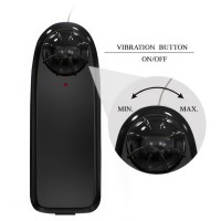 Реалистичный вибратор на присоске с ротацией Dong 20 см Реалистичный вибратор на присоске с ротацией Dong 20 см