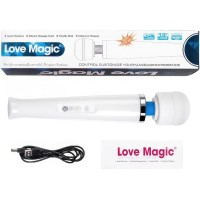 Мощный вибромассажер Love Magic White