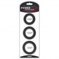 Набор из 3 эрекционных колец Power Plus Soft Silicone Snug Ring