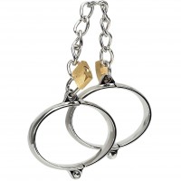 Металлические наручники с замочком Металлические наручники с замочком