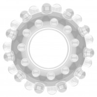 Прозрачное эрекционное кольцо Power Plus Cock Ring