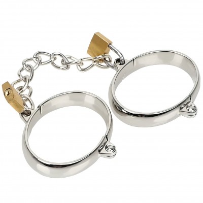 Металлические наручники с замочком Металлические наручники с замочком