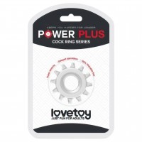 Эрекционное прозрачное кольцо Power Plus Cock Ring
