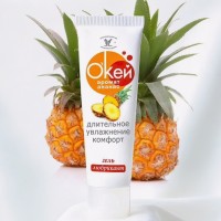 Гель-любрикант Окей для двоих с ароматом ананаса 50 гр