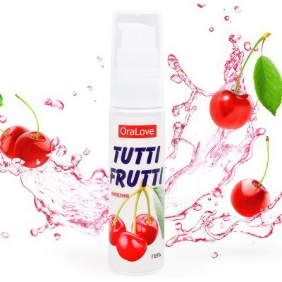 Оральный гель Tutti-Frutti вишня 30 гр (срок до 11.2026) 