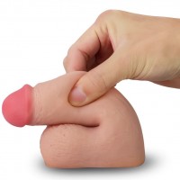 Фаллос в невозбужденном состоянии Skinlike Limpy Cock 13 см