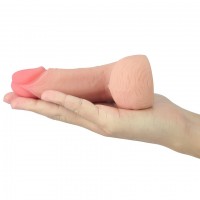 Фаллос в невозбужденном состоянии Skinlike Limpy Cock 14 см