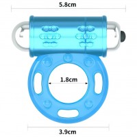 Эрекционное виброкольцо светящееся в темноте Lumino Play Vibrating Penis Ring