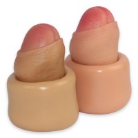 Удлиняющая насадка на пенис Revolutionary Silicone Nature Extender Uncircumcised телесная + 4 см