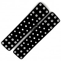 Черные наручники с шипами Черные наручники с шипами