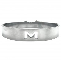 Ошейник стальной с зажимами для сосков