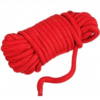 Верёвка для бондажа красная 10 м Верёвка для бондажа красная 10 м