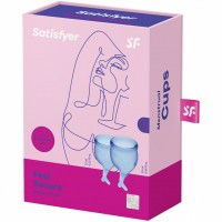 Набор менструальных чаш Satisfyer Feel Secure синий