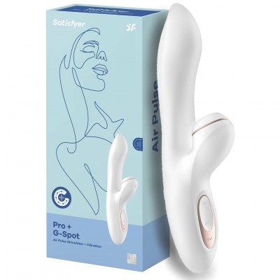 Вибратор с вакуумно-волновым стимулятором клитора Satisfyer Pro+ G-Spot