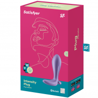 Анальная смарт-втулка с вибрацией и стимулятором промежности Satisfyer Intensity Plug Анальная смарт-втулка с вибрацией и стимулятором промежности Satisfyer Intensity Plug