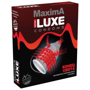 Презерватив Luxe Maxima Конец Света 1 шт