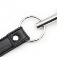 Черный кляп-шар из медицинского силикона Черный кляп-шар из медицинского силикона