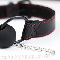 Кляп-трензель с зажимами на соски Кляп-трензель с зажимами на соски