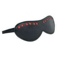 Черная маска на глаза с сердечками Черная маска на глаза с сердечками