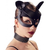 Соблазнительная маска кошечки декорированная стразами Соблазнительная маска кошечки декорированная стразами