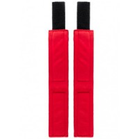 Наручники плюшевые черно-красные Наручники плюшевые черно-красные