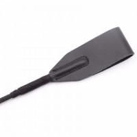 Черный стек из натуральной кожи 61 см Черный стек из натуральной кожи 61 см