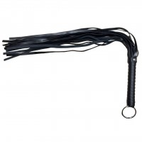 Классическая плеть с кольцом на рукояти 70 см Классическая плеть с кольцом на рукояти 70 см