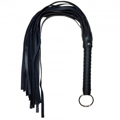 Классическая плеть с кольцом на рукояти 70 см Классическая плеть с кольцом на рукояти 70 см