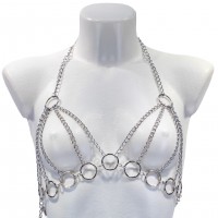 Эротический комплект из цепочек и колец OS Эротический комплект из цепочек и колец OS