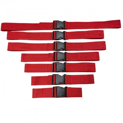 Набор ремней для связывания красного цвета Набор ремней для связывания красного цвета