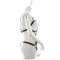 Женское БДСМ боди из стильных ремней